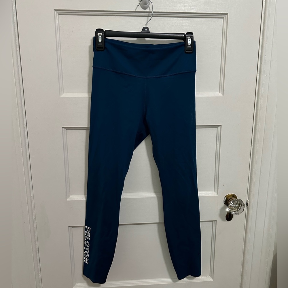 Peloton x Nike Dri-fit Leggings Teal - Size Medium